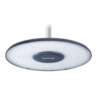 Šviestuvas v/t LED 130W IP66 4000K 25000lm D-430mm H-95mm BY121P G6 LED250/UE840 PSU NB - PHILIPS