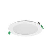 Šviestuvas į/l LED 9.5W IP20 3000/4000K 1080/1150lm D-170mm H-25mm baltos spalvos DN145B LED10S/830_840 PSU WH - PHILIPS