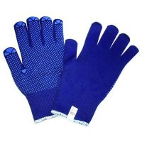 Pirštinės medvilninės su PVC žirneliais iš vienos pusės 10 dydis CE CATII PSH-B10 - PROTEC