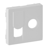 Dangtelis baltas TV+RJ45 lizdui VALENA LIFE - LEGRAND