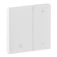 Klavišas mygtukui reguliatoriui baltas VALENA LIFE - LEGRAND