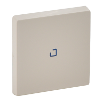 Klavišas viengubam jungikliui dramblio kaulo spalvos su pašvietimu VALENA LIFE - LEGRAND