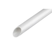 Vamzdis tiesus D25 750N/5cm baltas FPKU-EM-F-UV [2m] - FRANKISCHE