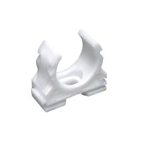 Laikiklis vamzdžiui D25 atsparus UV baltas Clipfix-UV - FRANKISCHE