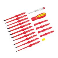 Rinkinys įrankių izoliuotų su dėklu 1000V [rinkinyje 18 vnt.] - CIMCO