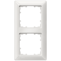 Rėmelis dvigubas baltas DELTA LINE - SIEMENS
