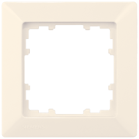 Rėmelis viengubas dramblio kaulo spalvos DELTA LINE - SIEMENS