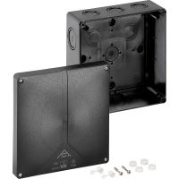 Dėžutė v/t [180x180x91] IP65 iQ tuščia juoda Abox-i 160-L/sw - SPELSBERG