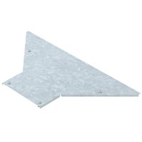 Dangtis T formos kampui 300mm karštai cinkuotas LAAD 300 R3 FT - OBO BETTERMANN