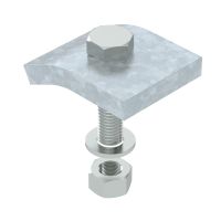 Rinkinys laikiklių L formos su varžtu H-10mm karštai cinkuotas KWS 10 FT [rinkinyje 2 vnt.] - OBO BETTERMANN