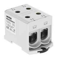 Gnybtas 240mm2 Cu/Al pilkas 4 prijungimai OTL240-2 - MOREK