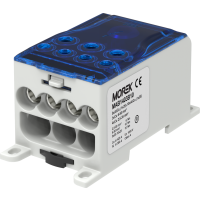 Gnybtas atsišakojimo 10x(1x25) išėjimas 4x35/3X50mm2 mėlynas OJL400AF - MOREK