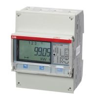 Skaitiklis elektros energijos 3F 65A tiesioginis 1 tarifas MID 4 modulių Steel B23 111-100 - ABB