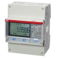 Skaitiklis elektros energijos 3F 65A tiesioginis 4 tarifai MID Modbus 4 modulių Silver B23 312-100 - ABB