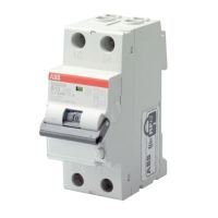 Relė srovės nuotėkio RCBO 2P 16A C 30mA su automatu AC-tipas DS202AC-C16/0.03 - ABB