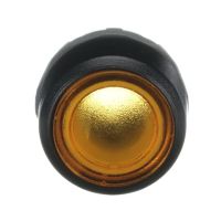 Galvutė mygtukui geltona skaidri MP1-11Y - ABB