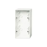 Dėžutė v/t dviguba baltos matinės spalvos 1702-884 - ABB