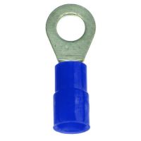 Antgalis kilpinis izoliuotas 16x8 Cu mėlynas DIN 46237 PQKRAI [100] - PROTEC