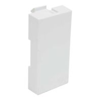 Dangtelis modulinio lizdo 45x22.5mm baltas Quadro  - KOPOS KOLIN