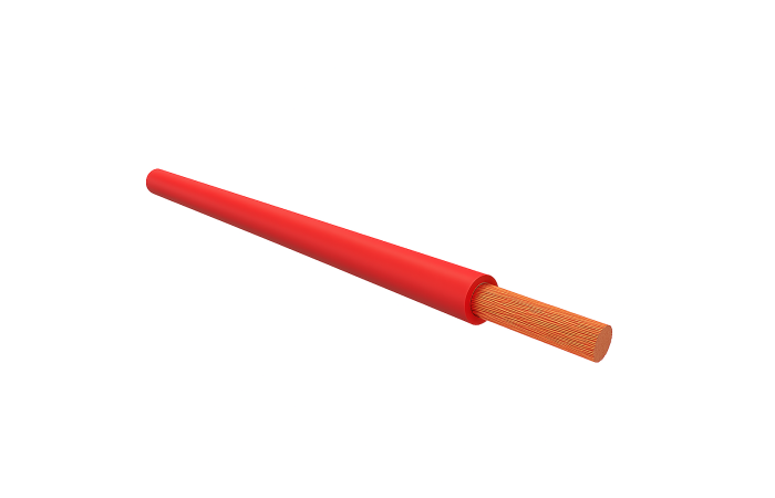 Laidas H07V-K 1.5mm2 450/750V raudonas Eca klasė [Ritė po 100m] - ELMAT