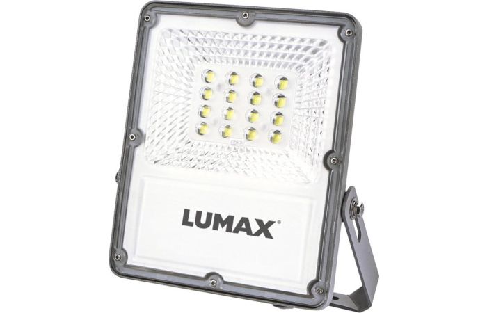 Prožektorius LED 15W IP65 4000K 980lm su saulės panele ir pultu Solar - LUMAX