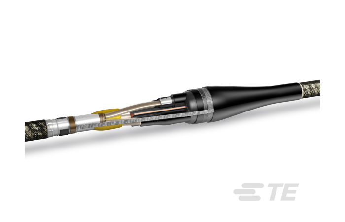 Mova jungiamoji 3x150-240mm2 12kV alyviniam kabeliui su sujungikliais GUSJ-12/150-240 - TE CONNECTIVITY