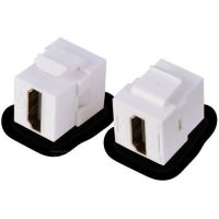 Lizdas HDMI A-A keystone baltas - SECURITYNET