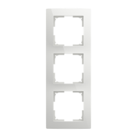 Rėmelis trigubas baltos spalvos 2513-944-507 Basic 55 - ABB
