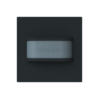 Jutiklis judesio p/t IP20 H-2.2m 180° juodos matinės spalvos 64761-45M-500 Busch-Art Linear - ABB