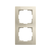 Rėmelis dvigubas dramblio kaulo spalvos 2512-922-507 Basic 55 - ABB