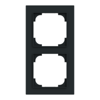 Rėmelis dvigubas juodos matinės spalvos 1722-45M-500 Busch-Art Linear - ABB