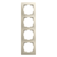 Rėmelis keturgubas dramblio kaulo spalvos 2514-922-507 Basic 55 - ABB