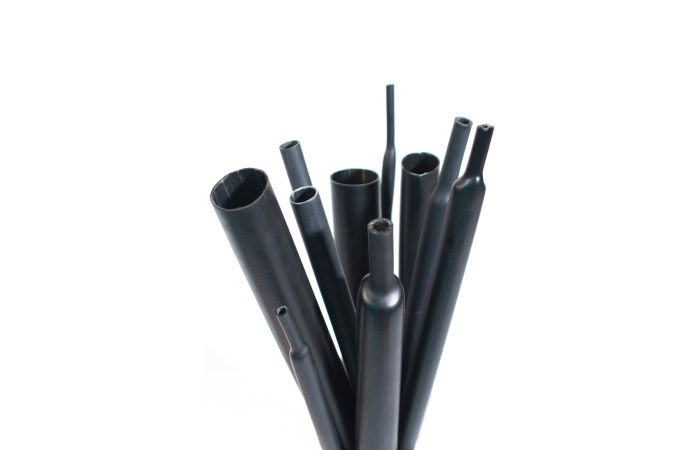 Vamzdelis termosusitraukiantis su klijais 16.0-5.0mm [4-50mm2] juodas L-1m RTMK - TRYTYT