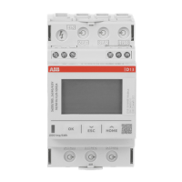 Skaitiklis elektros energijos 3F 65A tiesioginis 4 tarifai MID Modbus 3 modulių D13 15-M 65 - ABB