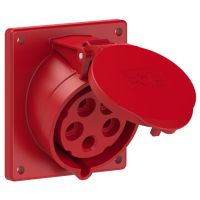 Lizdas CEE į/l 5P 32A 400V IP44 [92x100] - PCE