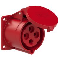 Lizdas CEE į/l 4P 32A 400V 6h IP44 [70x70] - PCE