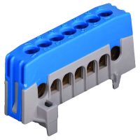 Gnybtas 7x16mm2 mėlynas izoliuotas PNLK 716 - PROTEC