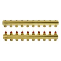Kolektorius grindiniam šildymui reguliuojamas 1'' 10+10 FHF-10 [pak. po 2 vnt.] - DANFOSS