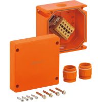 Dėžutė v/t [160x160x110] IP66 E30 su gnybtais 5x16mm2 be halogenų WKE302RK - SPELSBERG