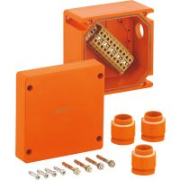 Dėžutė v/t [160x160x110] IP66 E30 su gnybtais 5x2.5mm2 be halogenų WKE303RK - SPELSBERG