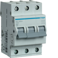 Automatas 3P 25A C 6kA - HAGER