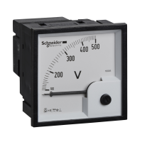 Voltmetras 0-500V [72x72] - SCHNEIDER ELECTRIC