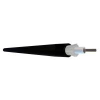 Kabelis optinis 24 skaidulų CTC 1.6kN LSZH SM 9/125 G.657.A1 universalus juodas Eca klasė [matuojamas] - TKF