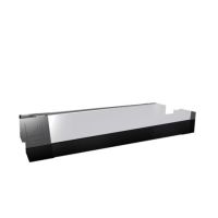 Cokolio priekis/galas 800x100 nerūdijančio plieno VX 8620.051 [pak. po 2 vnt.] - RITTAL