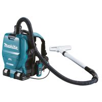 Siurblys dulkių akumuliatorinis 2x18V 2x5.0Ah 2l kuprinės tipo LXT - MAKITA