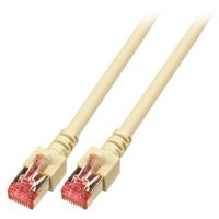 Kabelis komutacinis 2m Kat.6 S/FTP PIMF1 LSZH pilkas - EFB-ELEKTRONIK
