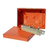 Dėžutė v/t [176x126x90] IP66 E90 su gnybtais 14x4mm2 be halogenų UV atspari - KOPOS KOLIN