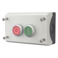 Postas valdymo 2 mygtukų 2no+2nc IP67 M22-I2-M1 - EATON