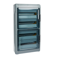 Skydelis v/t 72 modulių su PE/N gnybtais IP65 Plexo3 - LEGRAND