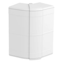Kampas išorinis 53x130 paslankus Rapid 45-2 be halogenų baltas RAL9010 GK-AH53130RW - OBO BETTERMANN